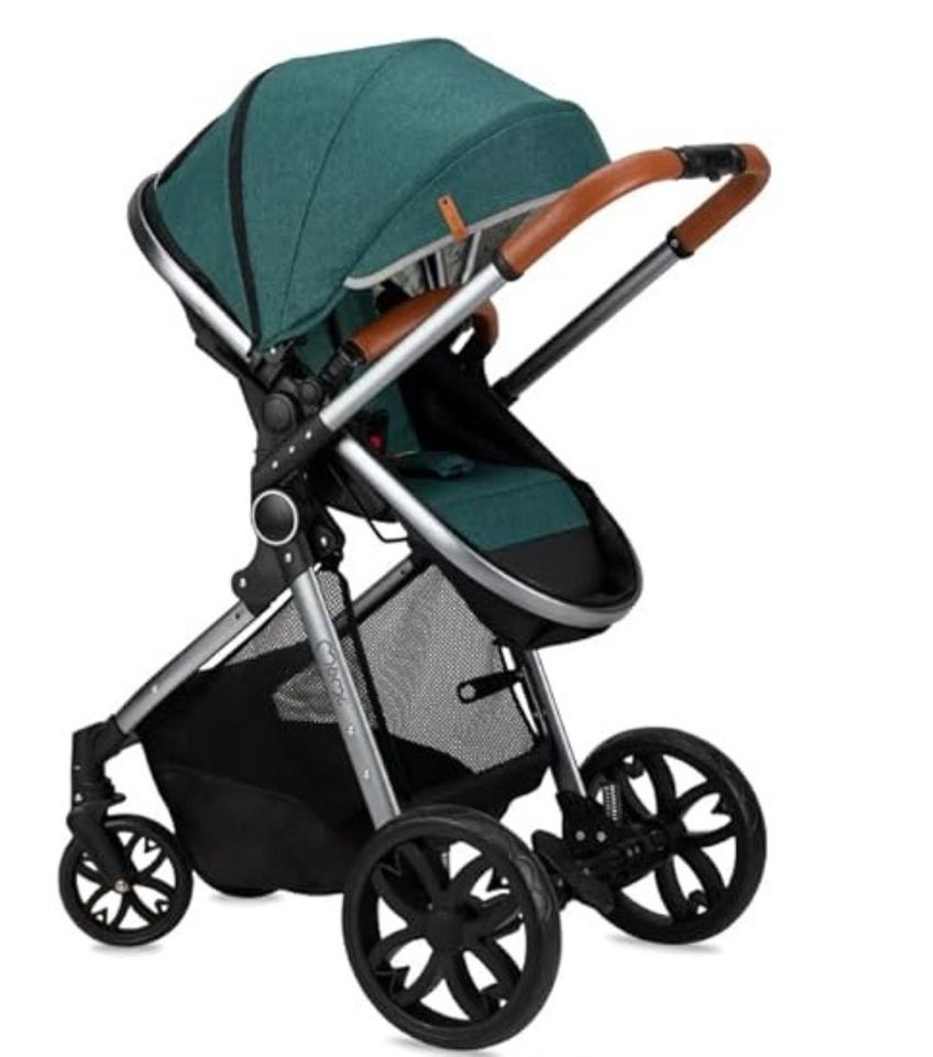 MOMI Limuru 2in1 Kinderwagen/Buggy in green in Brieselang