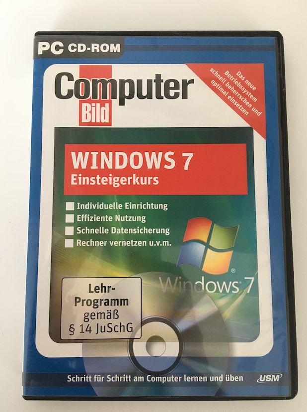 COMPUTER BILD: Windows 7 Einsteigerkurs - PC CD-Rom in Hamburg