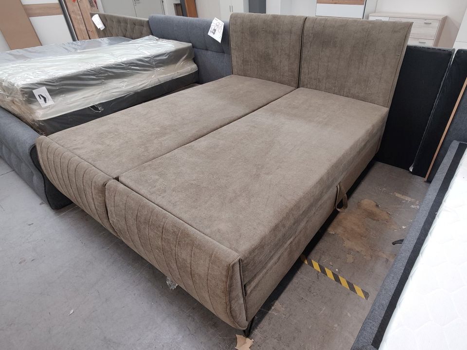 Boxspringbett 180x200cm HG3 Stauraum Bett UVP 2699,- NEU in Kassel