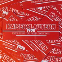 100x Kaiserslautern Sticker | Aufkleber 1900 | Fußball Fanartikel Rheinland-Pfalz - Armsheim Vorschau