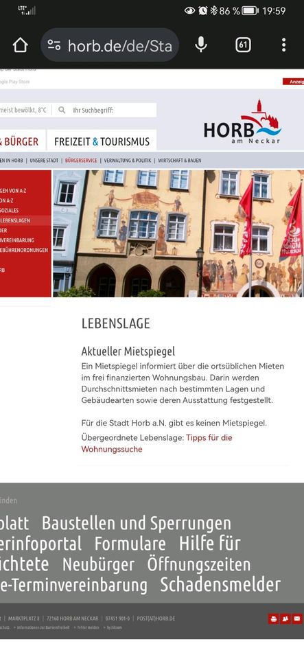 Haus zum Mieten mit Garten gesucht in Horb am Neckar