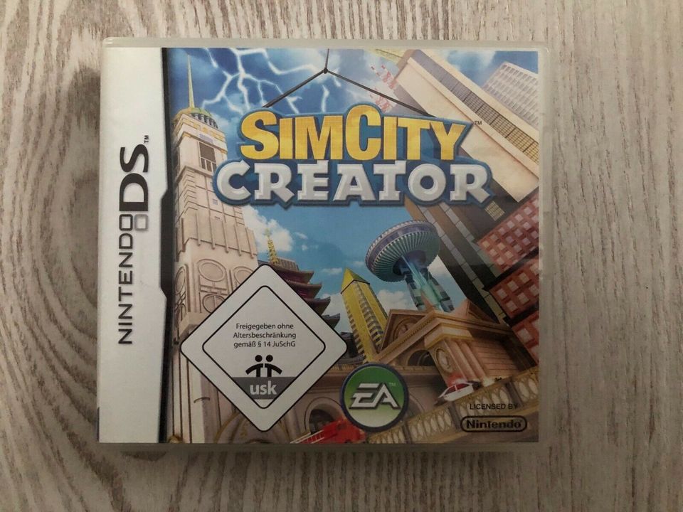 Nintendo DS Spiel  SimCity Creator in Alpen