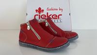 Rieker Schuhe, Kurzstiefel, Stiefelette 39, Rot Bayern - Alzenau Vorschau