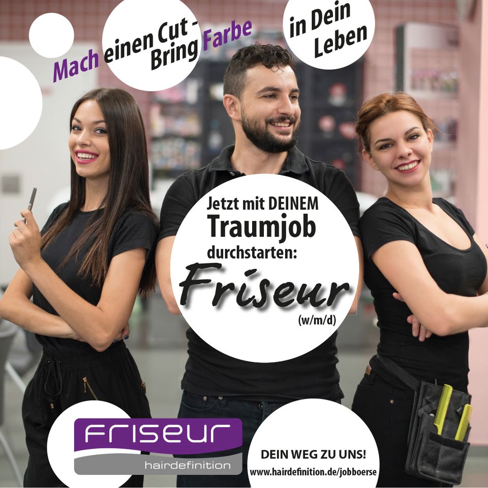 Friseur (m/w/d) und Friseurmeister (m/w/d)  in Moers gesucht in Moers