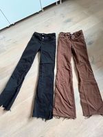 2 Schlag Jeans Stradivarius Gr. 35 braun und schwarz Dortmund - Eving Vorschau