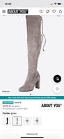 Overknee Stiefel von Tamaris in Grau Nordrhein-Westfalen - Menden Vorschau