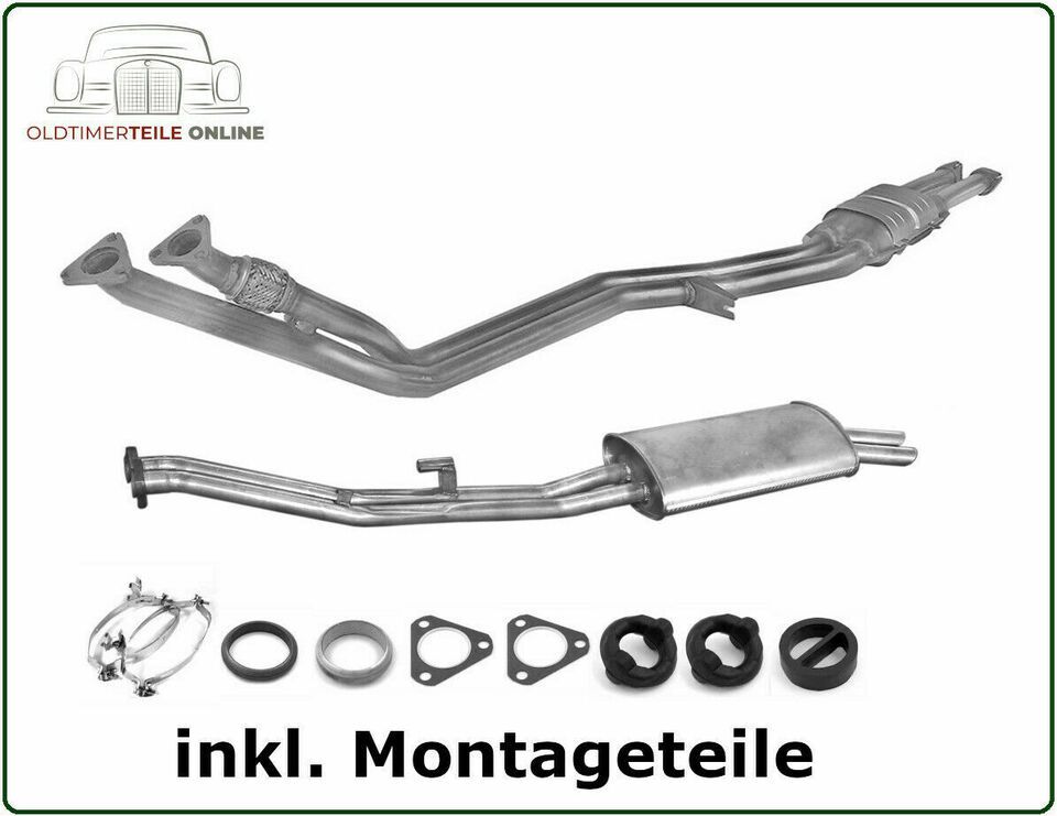 Auspuffanlage für BMW 3er E30 320 325 Katalysator Endtopf Auspuff in Köln