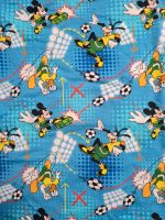 Mickey Mouse Fußball Goofy Jersey Stoff Disney Kinderstoff Stoffe Bayern - Wartenberg Vorschau