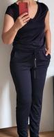 Comma Jumpsuit mit Taschen und Stoffgürtel Gr 34, dunkelblau Düsseldorf - Garath Vorschau