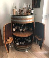 Weinfass 225 l Minibar mit Eichenplatte Baden-Württemberg - Neckarsulm Vorschau