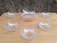 6 X Glasschalen Set 60er 70er Vintage Baden-Württemberg - Ispringen Vorschau