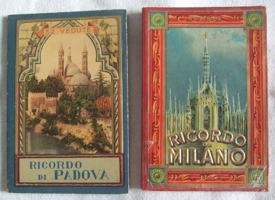 14 Leporellos Ricordo Rom Venedig Florenz Genua Mailand Italien in Trier