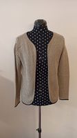 Strickjacke - Cardigan - beige schwarz - ONLY - Gr. S Nordrhein-Westfalen - Leverkusen Vorschau