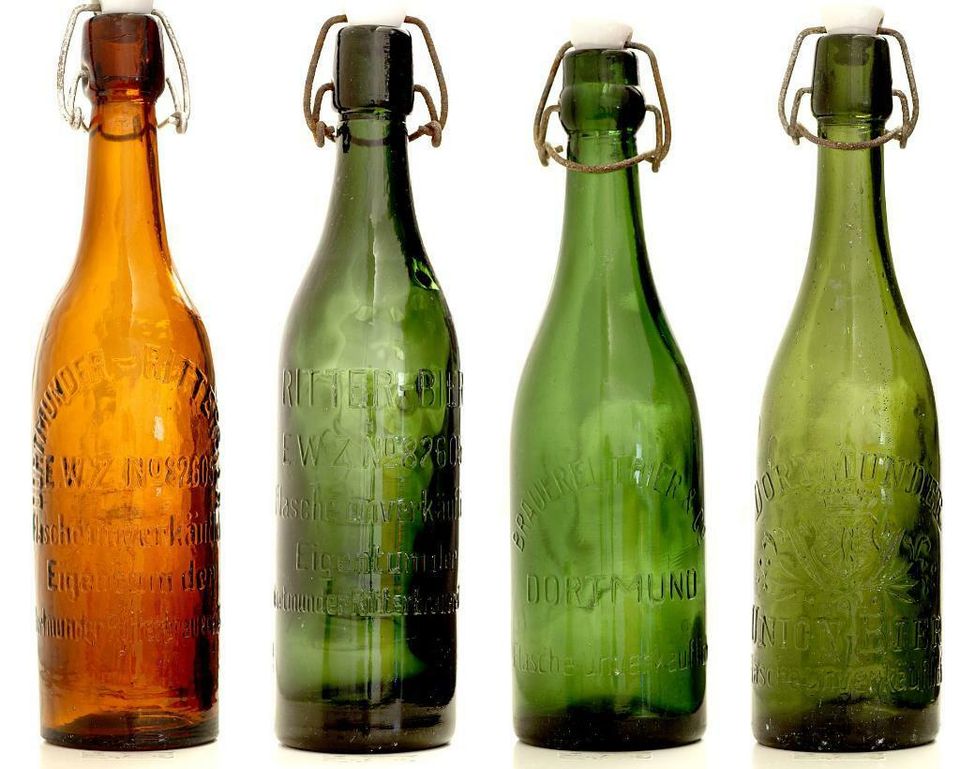 Bierflaschen aus Bamberg & Umgebung mit Aufprägung in Bamberg