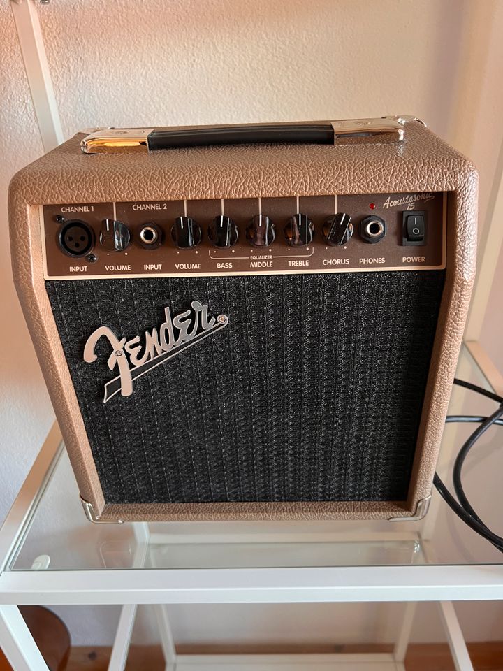 Fender Acoustasonic 15 - Gitarrenverstärker in Schwindegg