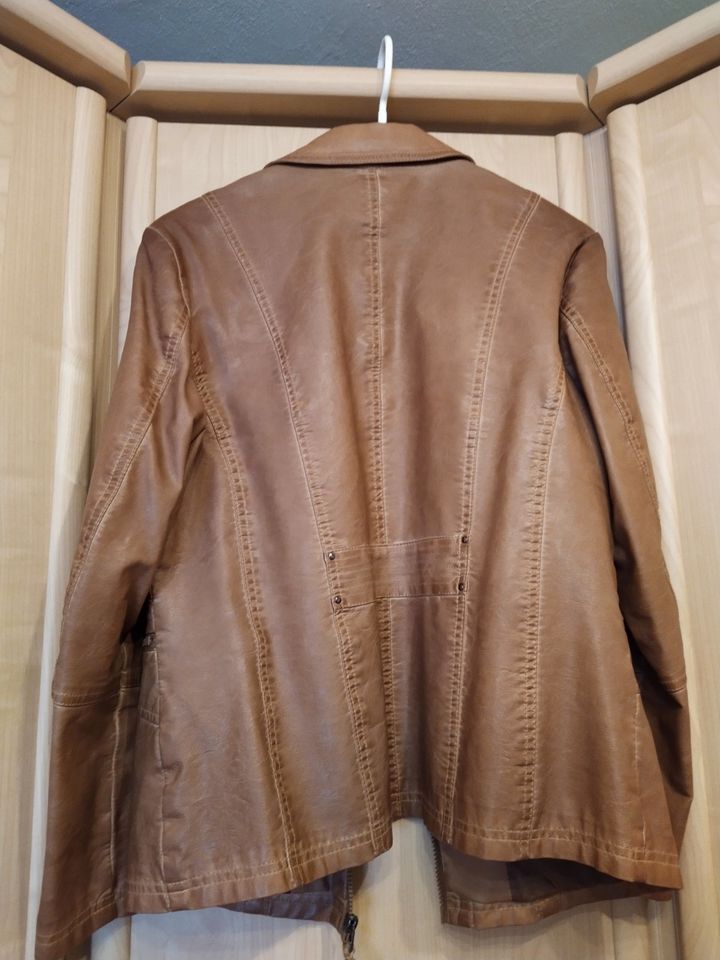 Jacke, Lederjacke Gr. 42/44, Gr. XL in Gehaus