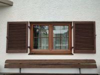 Fensterladen Fensterläden Deko Holz Frühling Basteln Kr. München - Garching b München Vorschau