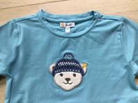 Neu! Steiff 116 süßes Shirt türkis Bär mit Mütze Bayern - Schwandorf Vorschau