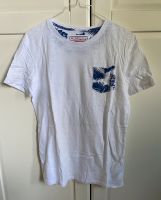 T-shirt Review Weiss print Blau L teens Palmen cotton Baumwolle Niedersachsen - Thedinghausen Vorschau
