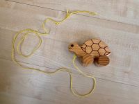 Schöne Nachzieh Schildkröte aus Holz - Spielzeug für Kleinkinder Thüringen - Schimberg Vorschau