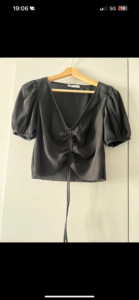 Bluse Zara schwarz L in Düsseldorf