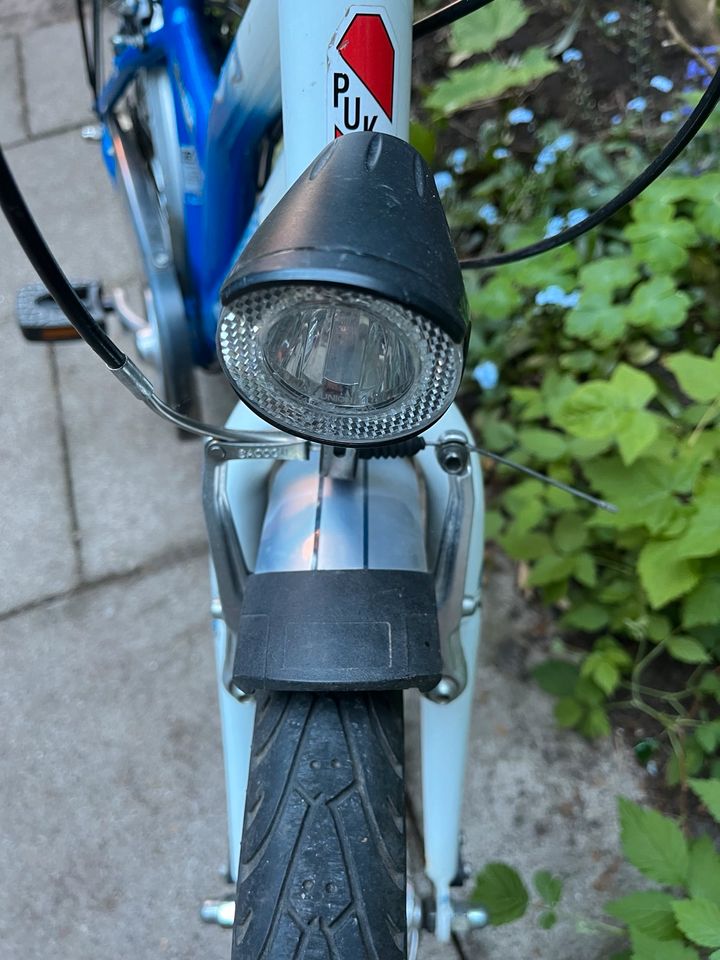 Puky Crusader blau weiß 20 Zoll 3 Gänge Fahrrad Kinderfahrrad in Hamburg