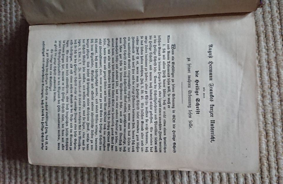 "Die Bibel" von 1912 in Zwickau