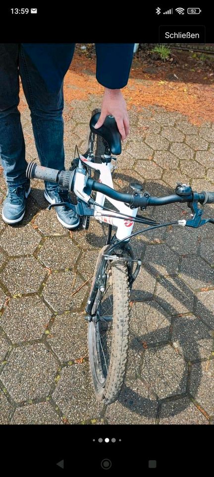 Ghost Kinderfahrrad Kinderrad Fahrrad 20 Zoll Mountainbike  Weiß in Recklinghausen