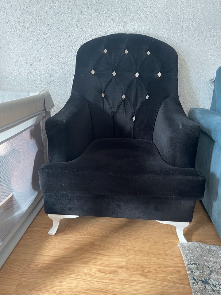 Sessel schwarz in Mettingen