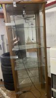 Glasvitrine mit Innenbeleuchtung und Holzoptik Nordrhein-Westfalen - Herne Vorschau