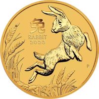 1/2 oz Lunar III Hase Gold 2023 Kreis Pinneberg - Halstenbek Vorschau