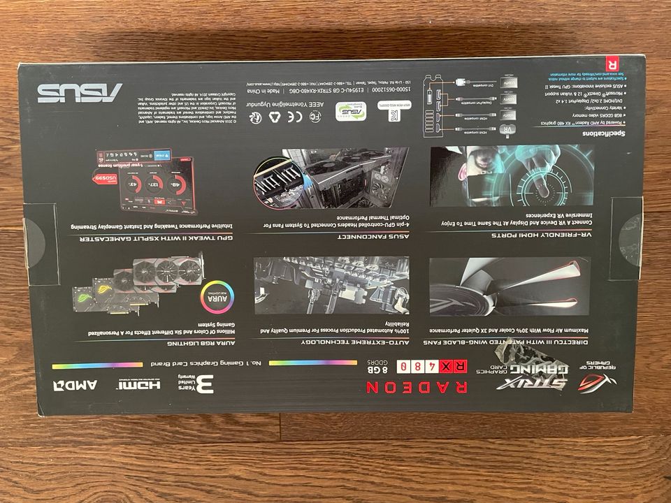 Grafikkarte ASUS RX 480 8GB in Düren