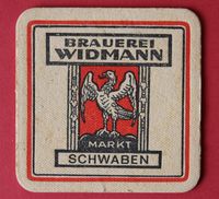 Bierdeckel Brauerei Widmann Markt Schwaben - Sammlung Sachsen-Anhalt - Klötze Vorschau