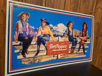 Dr. Pepper Drink Werbe Blechschild Werbung 41,5x25,5 Cowgirls Baden-Württemberg - Heidelberg Vorschau