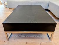 Couchtisch, Eiche (schwarz)/Chrom, 120 x 70 x 32 Nordrhein-Westfalen - Detmold Vorschau