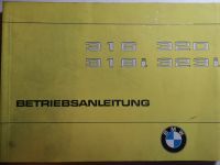 BMW 316 - 323 i  Betriebsanleitung inkl. Versand Kiel - Melsdorf Vorschau