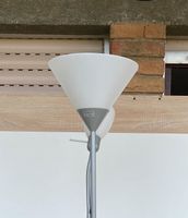 Stehlampe mit Leselampe in Silber Bayern - Elchingen Vorschau