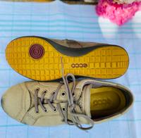 Sneaker, Ecco, Leder, neuwertig, Gr.38 Niedersachsen - Wietzendorf Vorschau