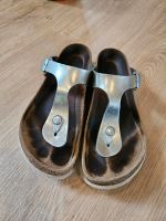 Birkenstock Gizeh Silber Nordrhein-Westfalen - Witten Vorschau