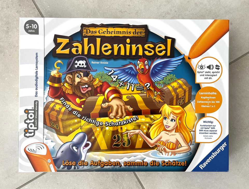 Ravensburger tiptoi Spiel „Das Geheimnis der Zahleninsel“ in Haimhausen