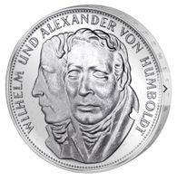 5 DM Münze BRD Wilhelm und Alexander von Humboldt 1967 Wandsbek - Hamburg Bramfeld Vorschau