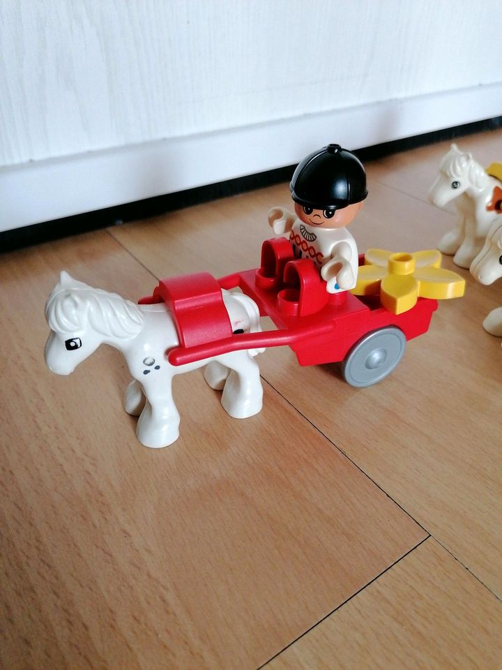 Ponywagen Jockey Pony  Wagen 2635 Lego Duplo vintage in Leer (Ostfriesland)