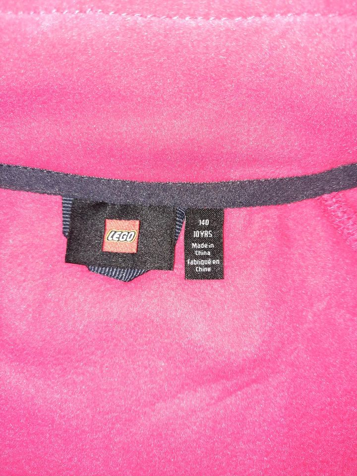 Lego Fleece-Jacke pink Gr.140 in Lichtenstein