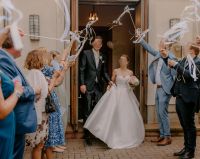 Hochzeitsdeko weiß gold 47 Glücksstäbe Hessen - Kelkheim Vorschau