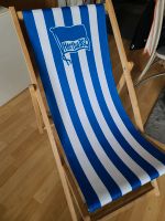 Hertha BSC Berlin Liegestuhl stuhl strand holzstuhl blau weiss Brandenburg - Potsdam Vorschau