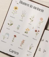 ☀️ IBlaursen Metallschild Blumen vintage retro Tafel Garten☀️ Sachsen - Löbau Vorschau