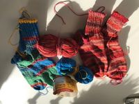 Handgestrickte Socken + Restwolle für mehr… Gr. 38/39 & 42/43 Schleswig-Holstein - Flensburg Vorschau