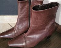 Damen Boots & Stiefeletten Gr. 40 Leder von Ara - gut gepflegt Nordrhein-Westfalen - Mönchengladbach Vorschau