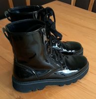 Calvin Klein Jeans Lack Boots, Gr.38, schwarz, neuwertig Nordrhein-Westfalen - Ostbevern Vorschau