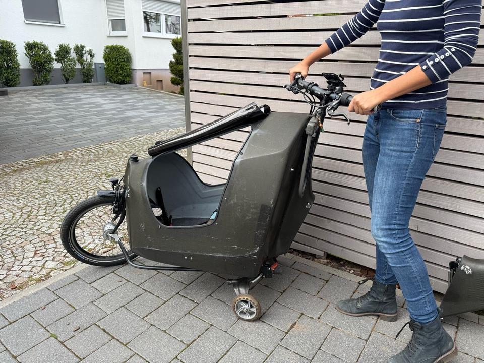 Lastenrad aus Carbon / teilbar und als Anhänger extra nutzbar in Stuttgart